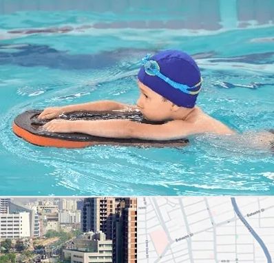 کلاس شنا در خیابان بهشتی