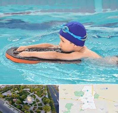 کلاس شنا در کاشمر