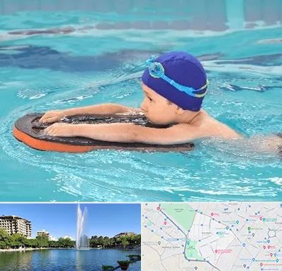 کلاس شنا در کوهسنگی مشهد