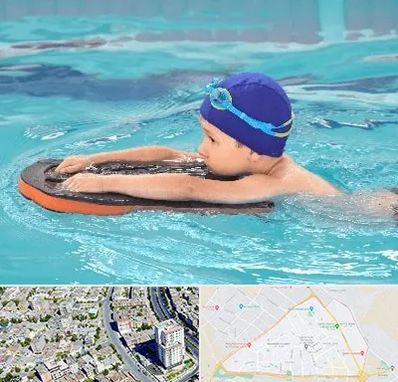 کلاس شنا در قاسم آباد مشهد