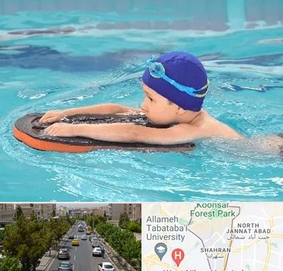 کلاس شنا در شهران
