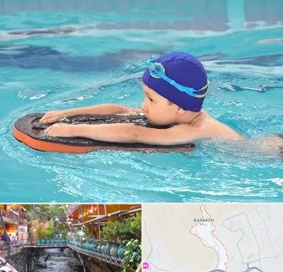 کلاس شنا در درکه