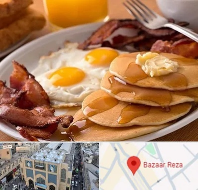 کافه صبحانه در بازار رضا مشهد