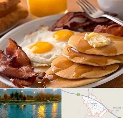 کافه صبحانه در قروه