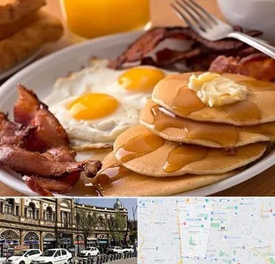 کافه صبحانه در منطقه 11 تهران