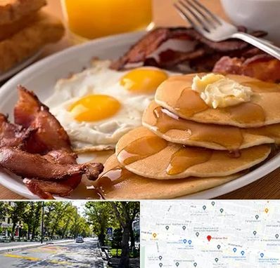 کافه صبحانه در میرداماد