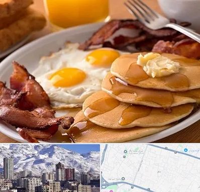 کافه صبحانه در ازگل