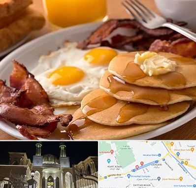 کافه صبحانه در زرگری شیراز