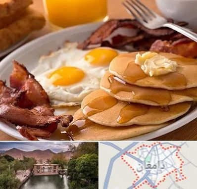 کافه صبحانه در دامغان