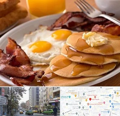 کافه صبحانه در فاطمی