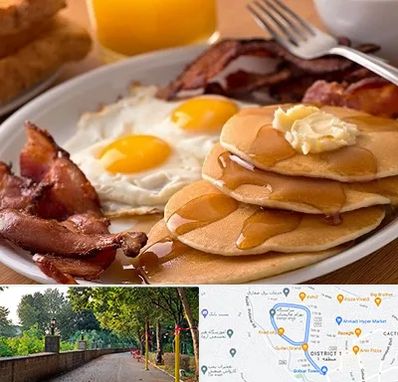 کافه صبحانه در بلوار گیلان رشت