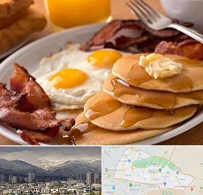 کافه صبحانه در منطقه 4 تهران