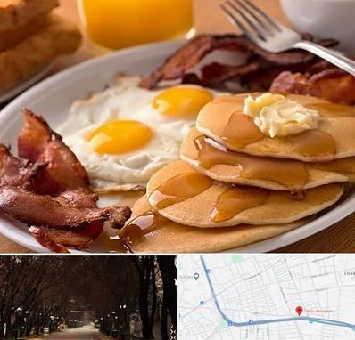 کافه صبحانه در ابوریحان تبریز