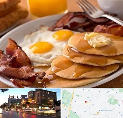 کافه صبحانه در بلوار سجاد مشهد