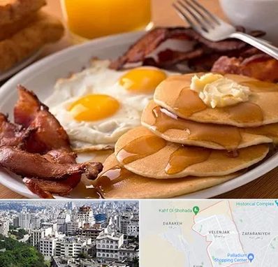 کافه صبحانه در ولنجک 