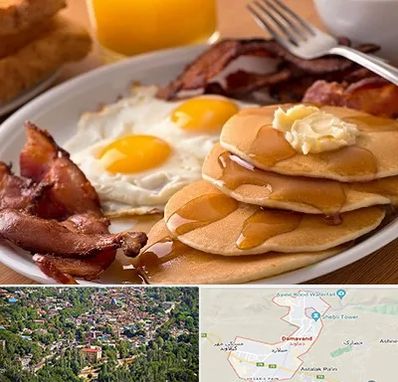 کافه صبحانه در دماوند