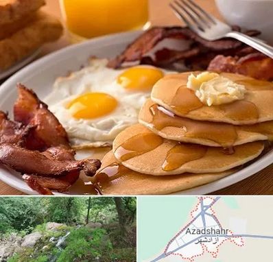 کافه صبحانه در آزادشهر