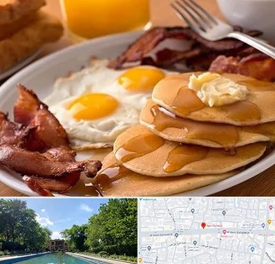 کافه صبحانه در هشت بهشت اصفهان