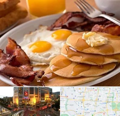 کافه صبحانه در جنت آباد تهران 