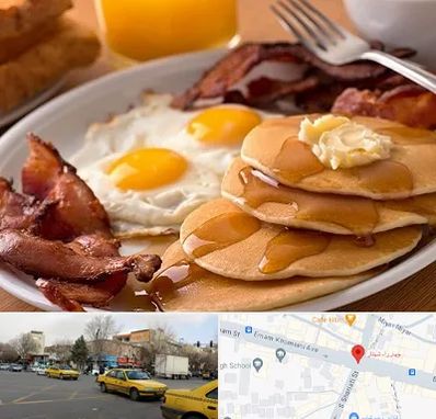 کافه صبحانه در شهناز تبریز
