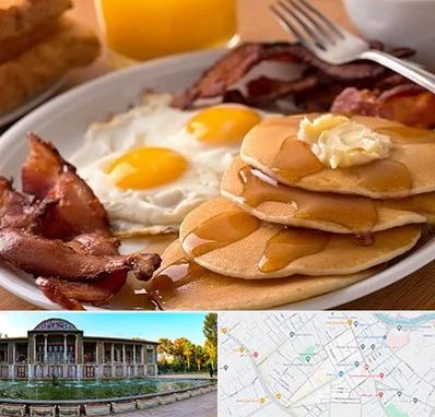 کافه صبحانه در عفیف آباد شیراز