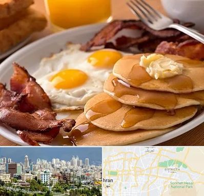 کافه صبحانه در شرق تهران 