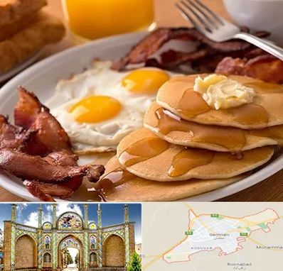 کافه صبحانه در سمنان