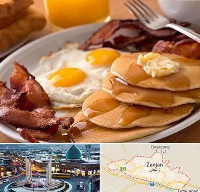 کافه صبحانه در زنجان