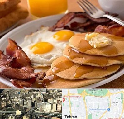 کافه صبحانه در مرزداران 