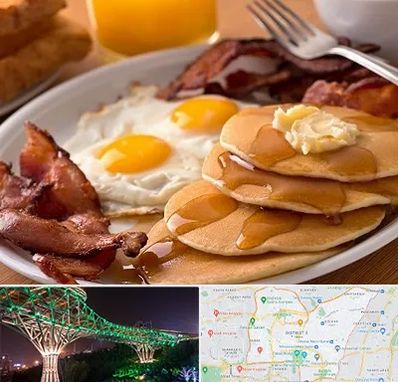 کافه صبحانه در منطقه 3 تهران