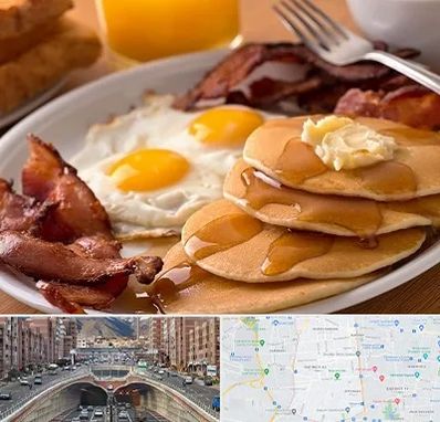 کافه صبحانه در منطقه 10 تهران