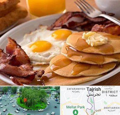کافه صبحانه در تجریش 