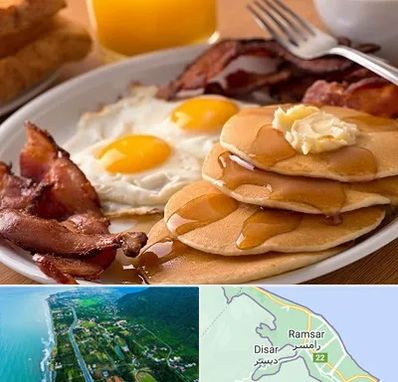 کافه صبحانه در رامسر