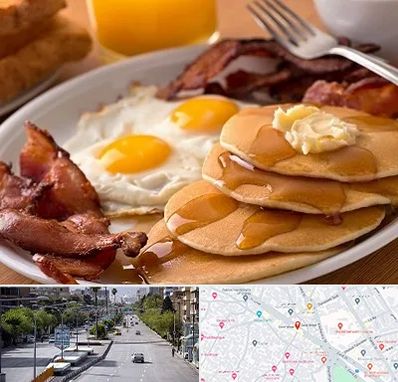 کافه صبحانه در خیابان زند شیراز