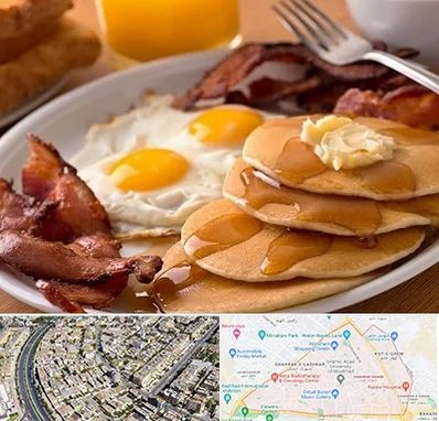 کافه صبحانه در شهرک غرب مشهد