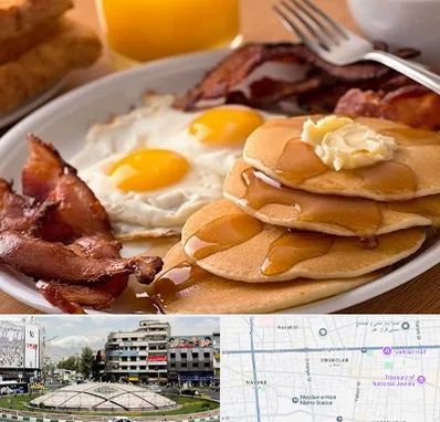 کافه صبحانه در مرکز تهران