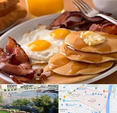 کافه صبحانه در گلستان اهواز