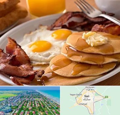 کافه صبحانه در ساری