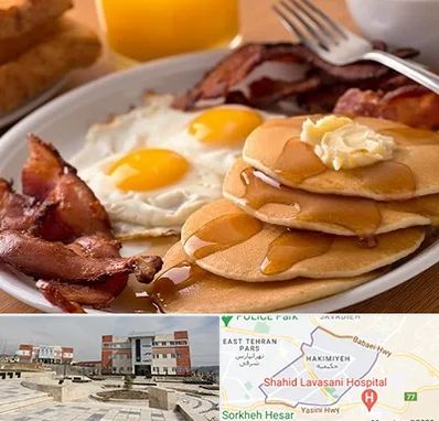 کافه صبحانه در حکیمیه 