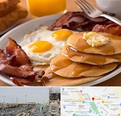 کافه صبحانه در بلوار توس مشهد