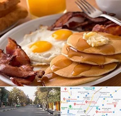 کافه صبحانه در شریعتی 