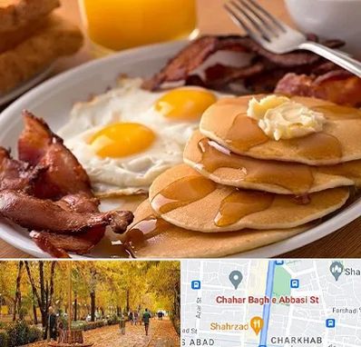 کافه صبحانه در چهارباغ اصفهان