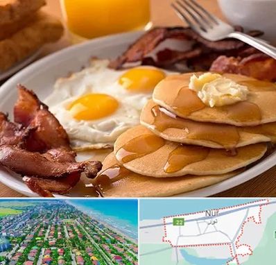 کافه صبحانه در نور