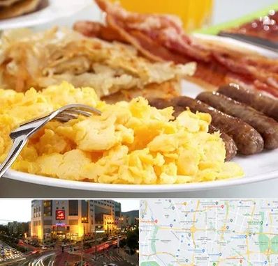 رستوران صبحانه در جنت آباد تهران 