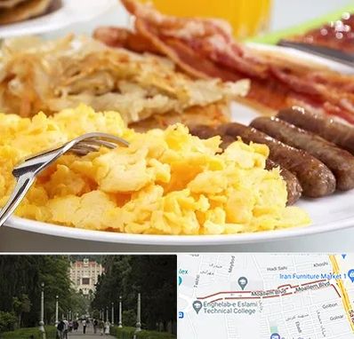 رستوران صبحانه در بلوار معلم رشت 