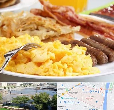 رستوران صبحانه در گلستان اهواز