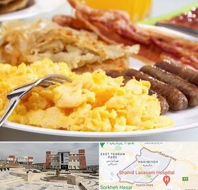 رستوران صبحانه در حکیمیه 