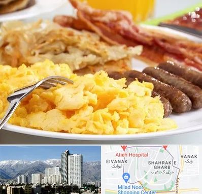 رستوران صبحانه در شهرک غرب 