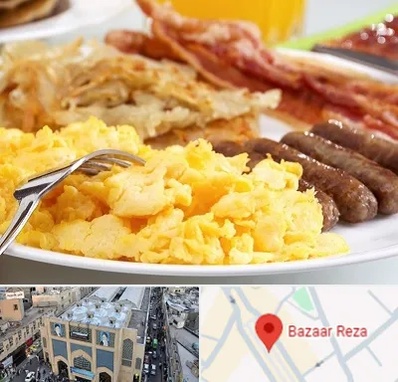 رستوران صبحانه در بازار رضا مشهد