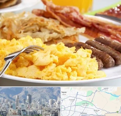 رستوران صبحانه در شمال شرق تهران